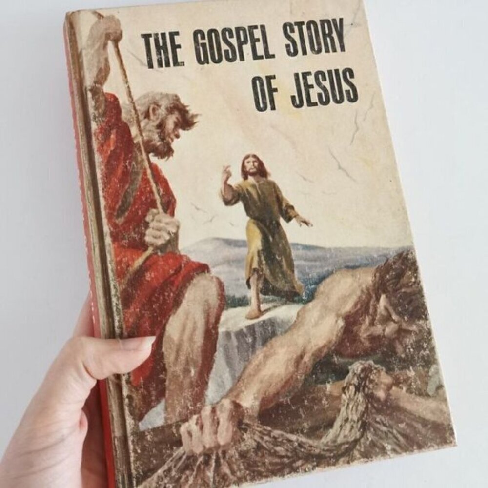 1964 The Gospel Story of Jesus Sunday School Book, Lutheran Church Series